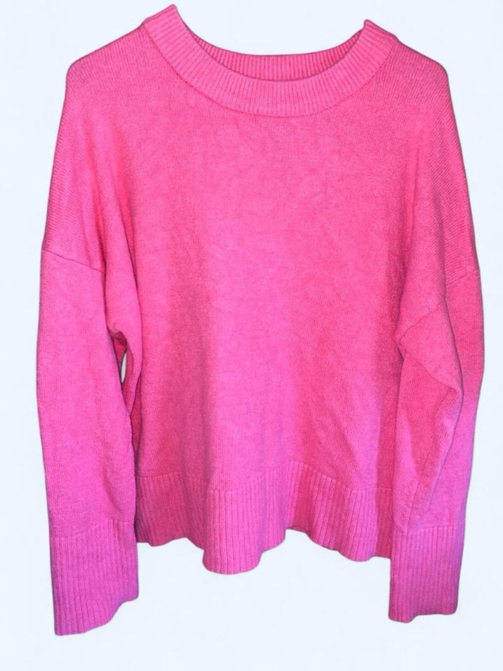 a new day Hot Pink Crewneck Sweater